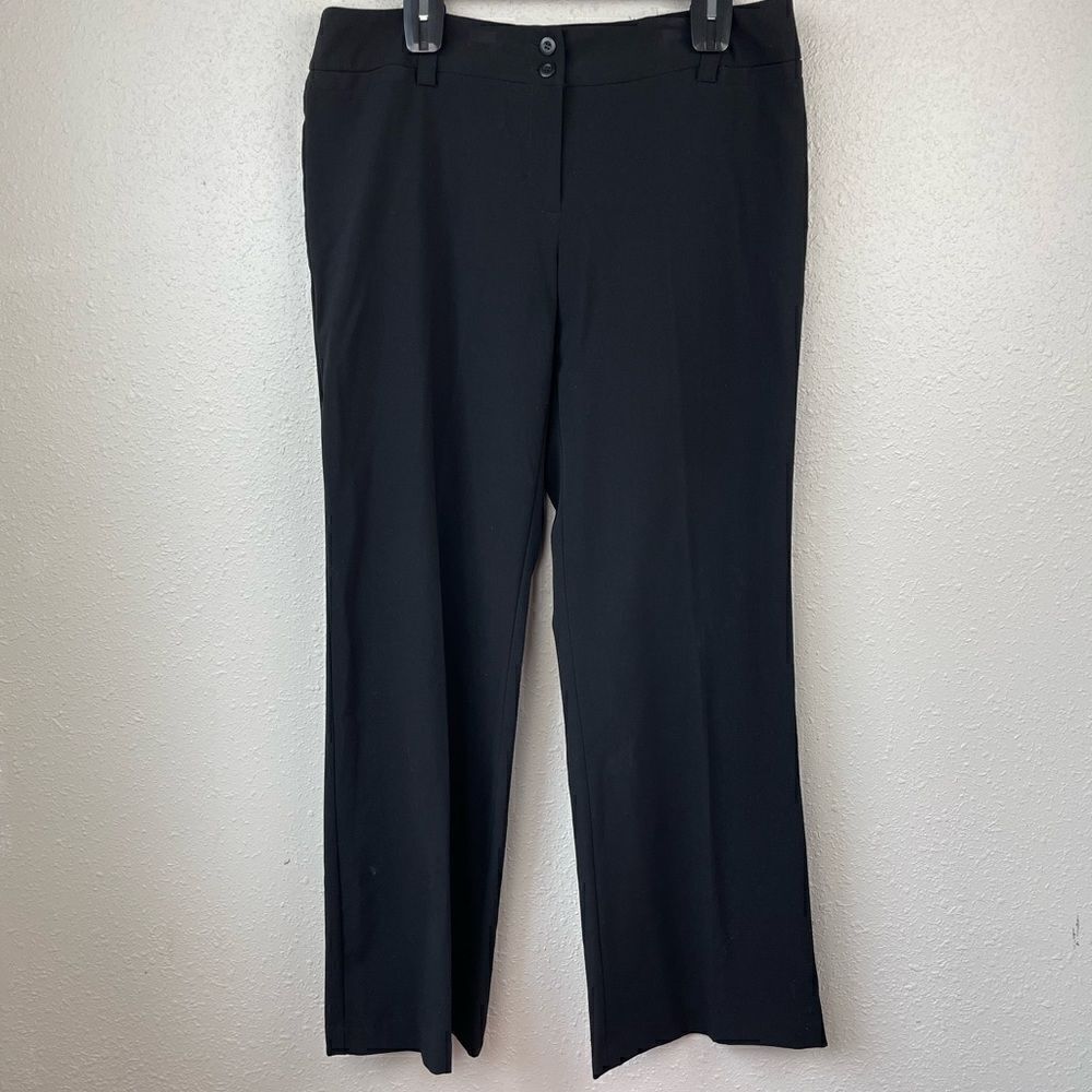 NWT AGB Black Stretch Dress Pants Size 10